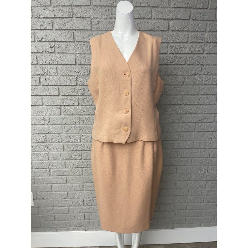 Kasper for ASL 3 Pcs Skirt Suit Set Size 14 - Picture 6 of 12